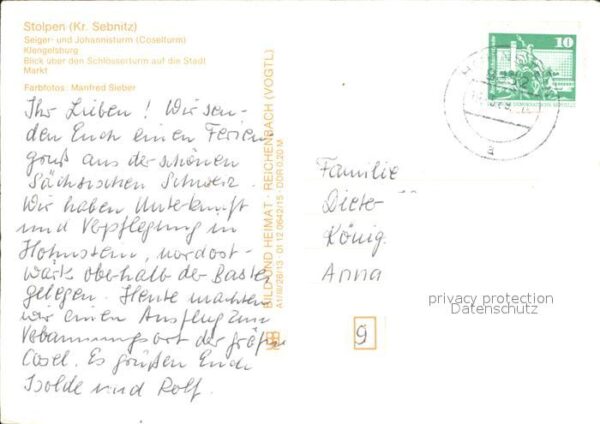 Stolpen Seiger und Johannisturm Klengelsburg St – Bild 2