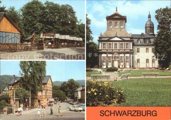 Schwarzburg Thueringer Wald Max Reimann Platz Kaisersaalgebäude