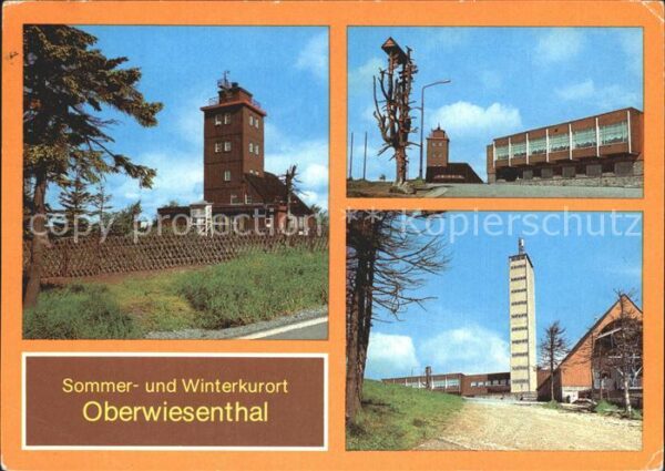 Oberwiesenthal Erzgebirge Fichtelberg Wetterwarte HOG Fichtelberg