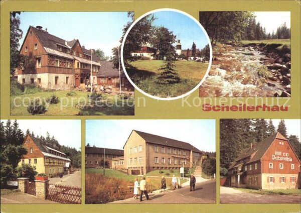 Schellerhau HOG Gebirgshof Kirche Tal der Roten Wei