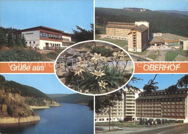 Oberhof Thueringen FDGB Erholungsheim Fritz Weineck Edelwe