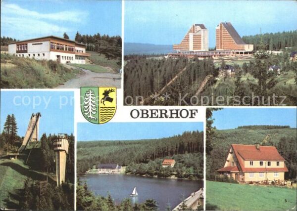 Oberhof Thueringen Schanzenbaude Interhotel Panorama Schan