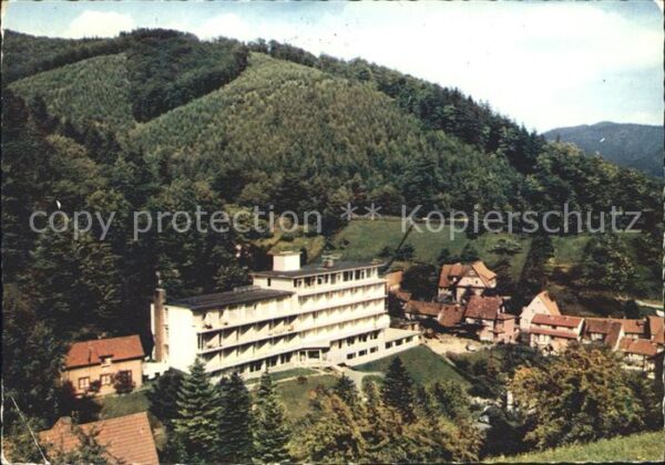 Bad Lauterberg Kneipp Sanatorium Dr Plachy Fliegeraufn