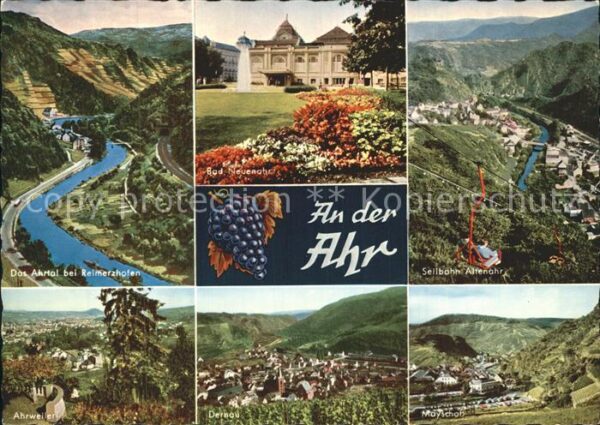 Ahrtal bei Reimerzhofen Bad Neuenahr Seilbahn