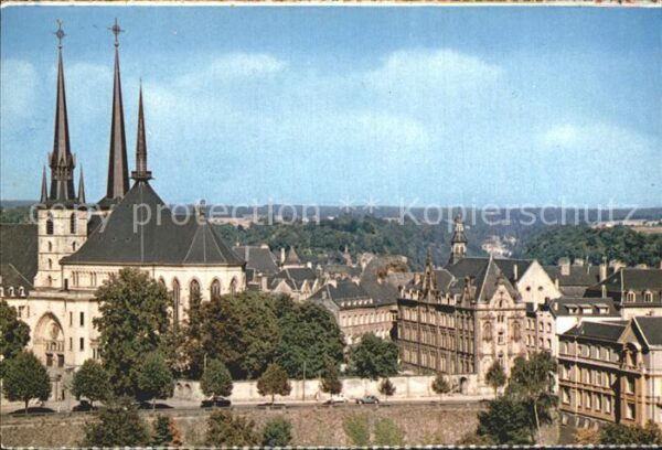 LUXEMBOURG  Luxemburg Kirchenpartie