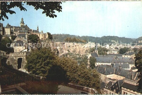 LUXEMBOURG  Luxemburg Promenade de la Corniche
