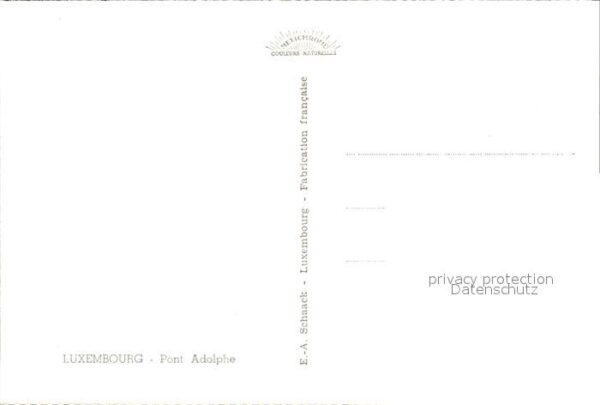LUXEMBOURG  Luxemburg Pont Adolphe – Bild 2