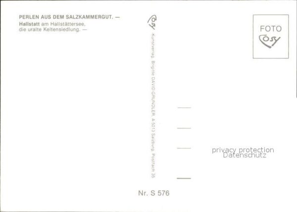 Hallstatt Austria Hallstättersee mit Keltensiedlung – Bild 2