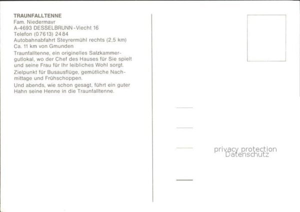 Desselbrunn Traumfalltenne Restaurant – Bild 2