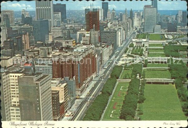 Los Angeles California Fliegeraufnahme Michigan Avenue
