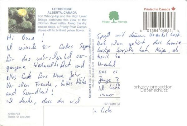 Lethbridge Fliegeraufnahme – Bild 2