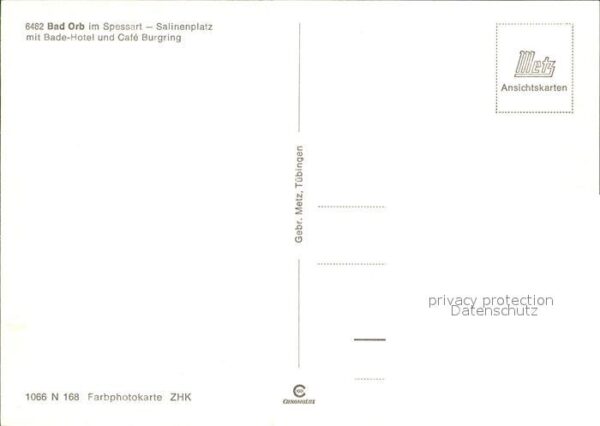 Bad Orb Salinenplatz mit Badehotel – Bild 2