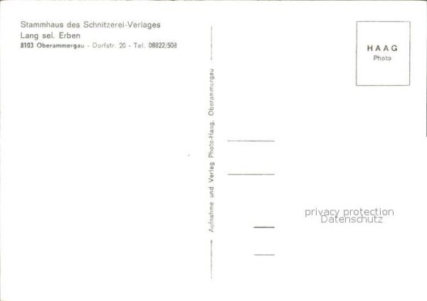 Oberammergau Stammhaus des Schnitzerei Verlages – Bild 2