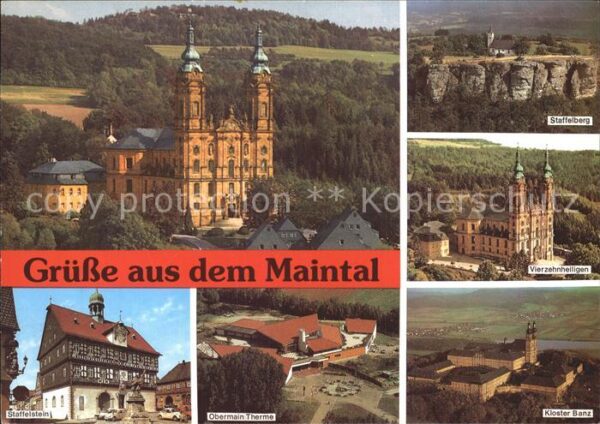 Staffelberg Vierzehnheiligen Kloster Banz Obermain-