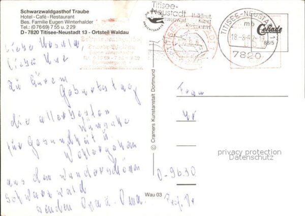 Titisee-Neustadt Schwarzwaldgasthof Traube Waldau – Bild 2