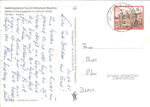 Koetschach-Mauthen Kaernten – Bild 2