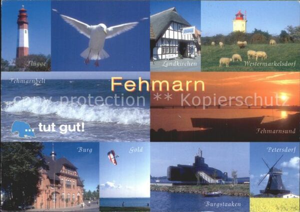 Fehmarn Leuchtturm Flügge Burgstaaken  Petersdo