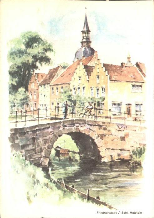 Friedrichstadt Eider Künstlerkarte