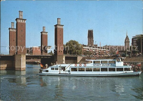 Duisburg Ruhr Größter Binnenhafen der Welt