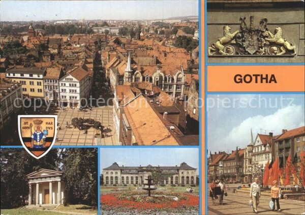 Gotha Thueringen Orangerie Dorischer Tempel Neumarkt