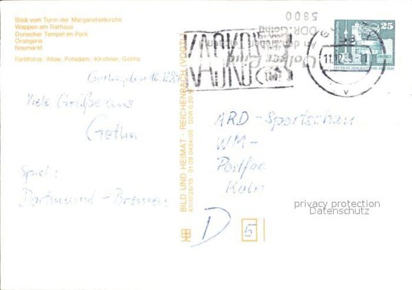 Gotha Thueringen Orangerie Dorischer Tempel Neumarkt – Bild 2