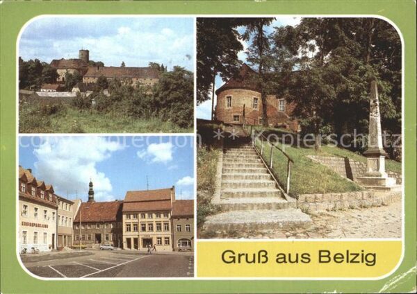 Belzig Bad Markt Postmeilensäule
