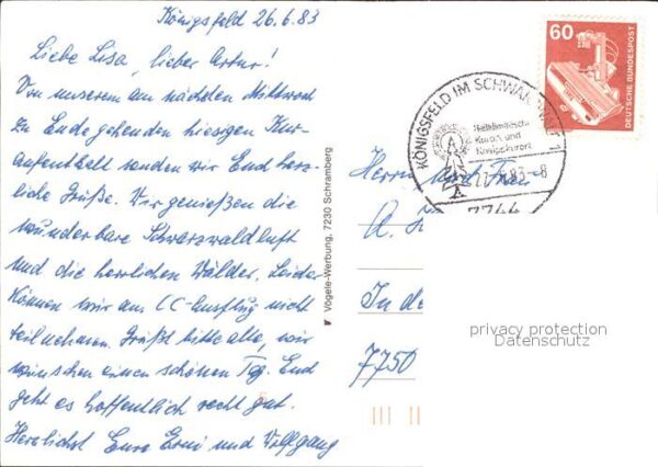 Koenigsfeld Schwarzwald Albert Schweitzer Klinik – Bild 2
