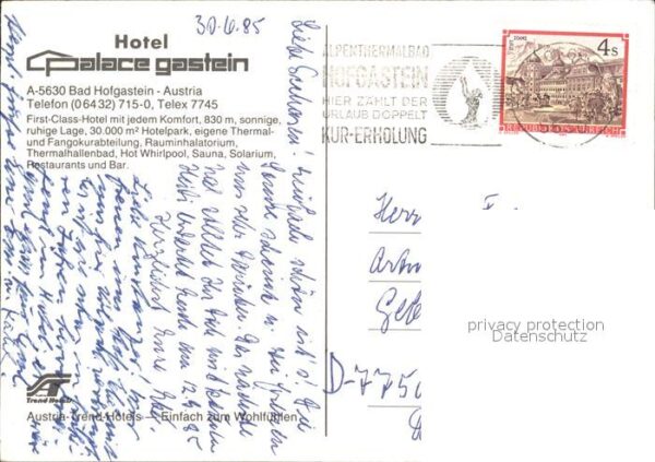 Bad Hofgastein Hotel Palace Gastein – Bild 2