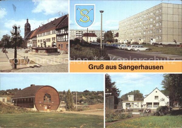 Sangerhausen Suedharz Gonnaufer Markt Faßrestaurant