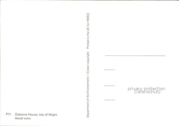 Isle of Wight UK Fliegeraufnahme Osborne House – Bild 2