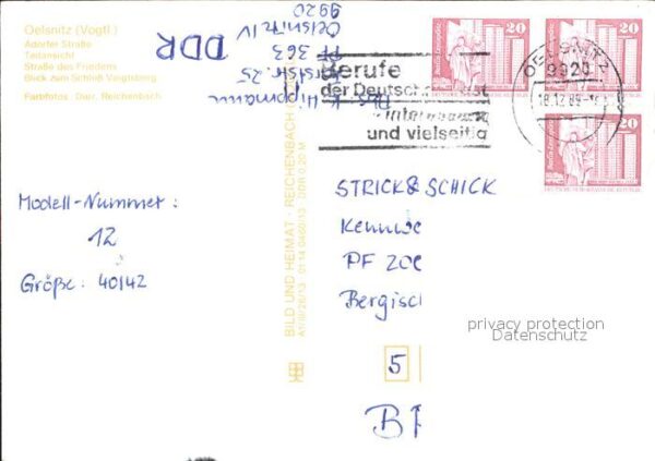 Oelsnitz Vogtland Adorfer Strasse Schloss Voigtsburg – Bild 2