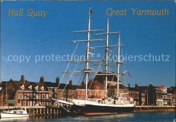Norwich UK Great Yarmouth Segelschiff