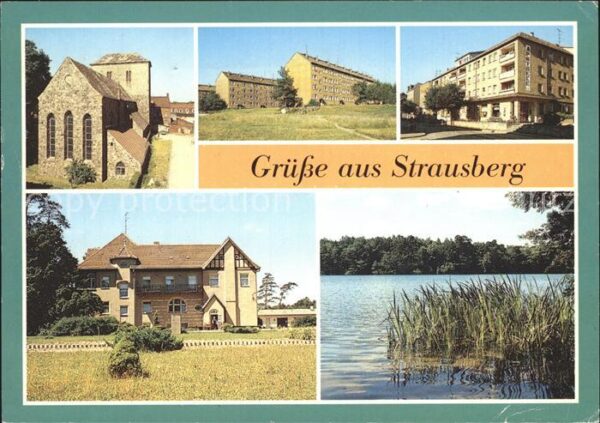 Strausberg Brandenburg Straussee Peter Göring Strasse Marienki
