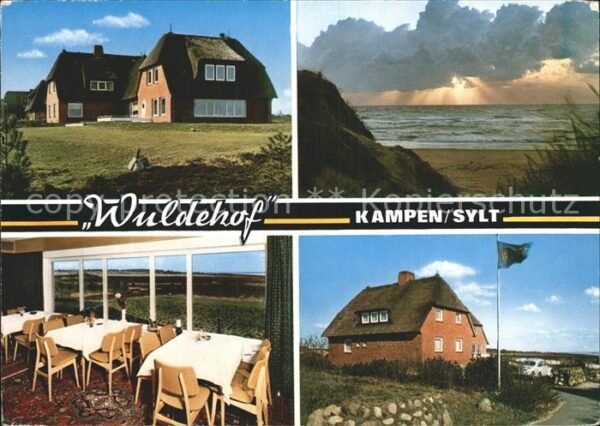 Kampen Sylt Wuldehof Pension Gästehaus