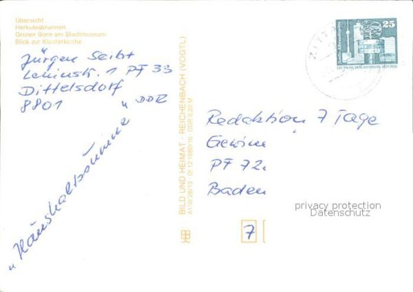 Zittau Herkulesbrunnen Grüner Born Stadtmuseum – Bild 2