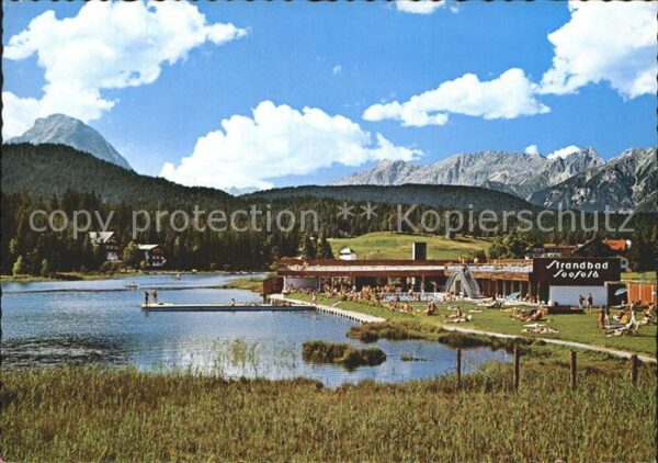 Seefeld Tirol Schwimmbad gegen Hohe Munde