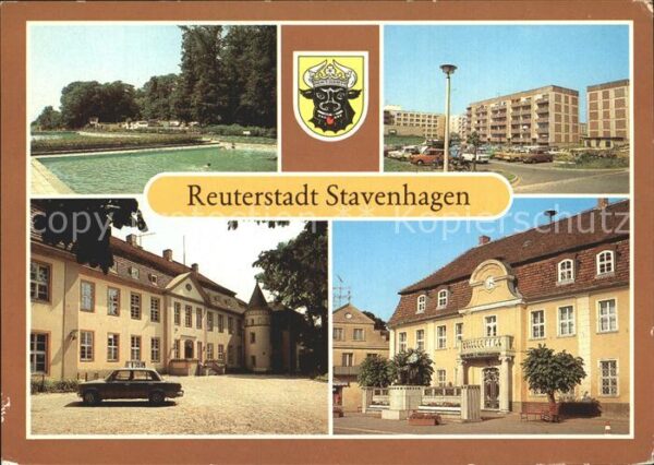Stavenhagen Reuterstadt Schloß Fritz Reuter Literat