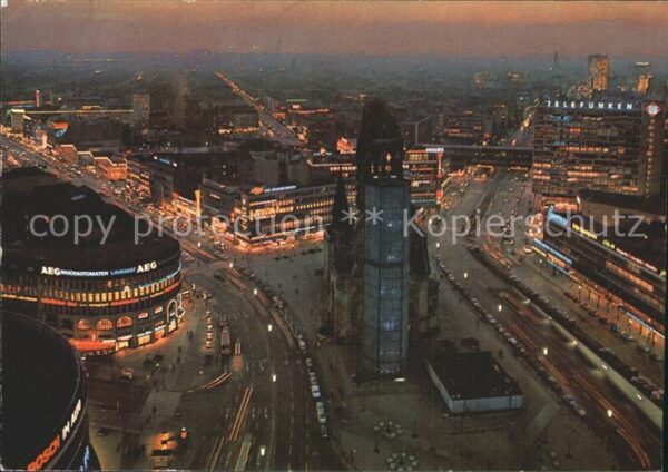 Berlin Nacht Gedächtniskirche