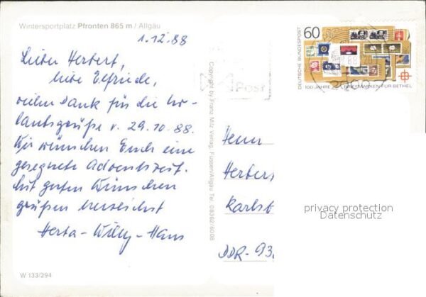 Pfronten Wintersportplatz Langlauf Alpin Kirche – Bild 2