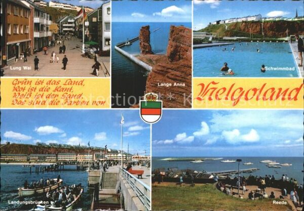 Helgoland Lange Anna Lung Wai Schwimmbad Reede La