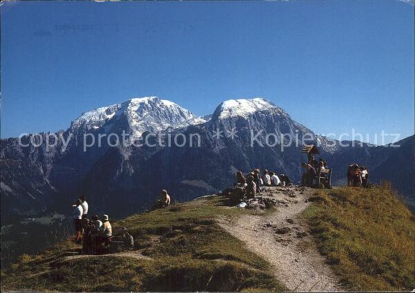 Berchtesgaden Gr?nsteingipfel Hoher G?ll Hohes Brett