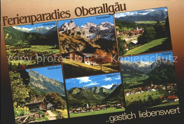Allgaeu Region Ferienparadies Oberallgäu Hindelang Obe
