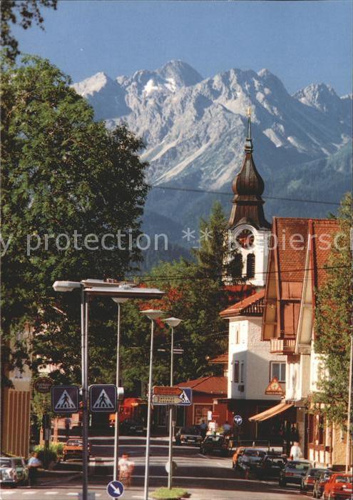 Sonthofen Oberallgaeu Promenadenstraße Oberstdorfer Berge
