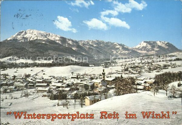 Reit Winkl Wintersportplatz