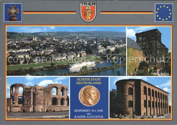Trier Porta Nigra Kaiserthermen Basilika
