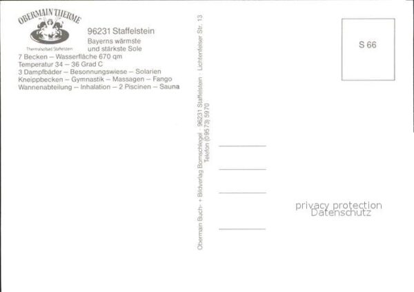 Staffelstein Bad Obermaintherme Schwimmbad – Bild 2