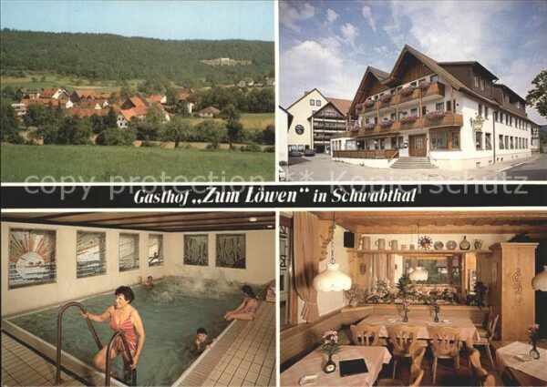 Staffelstein Schwabthal Gasthof Zum L?wen Schwimmbad