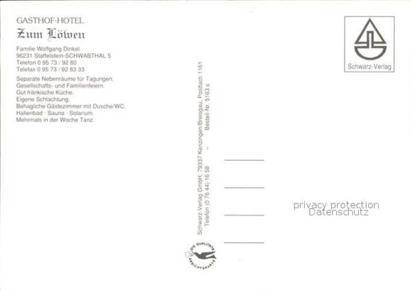 Staffelstein Schwabthal Gasthof Zum L?wen Schwimmbad – Bild 2