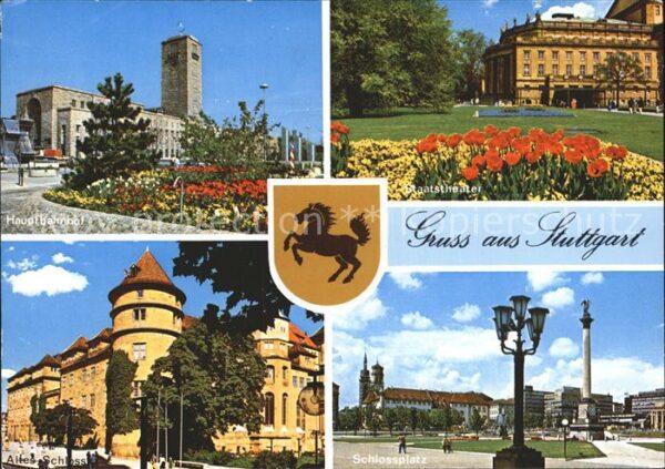 Stuttgart Hauptbahnhof Schloss Theater
