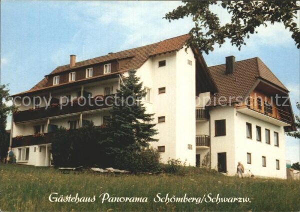 Schoemberg Freudenstadt Gästehaus Panorama Schwarzwald